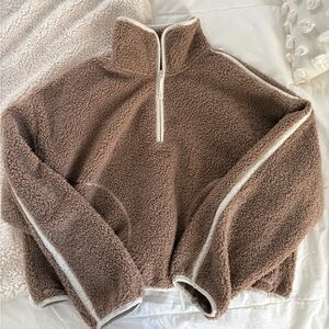 Old Navy Sherpa 1/4 zip